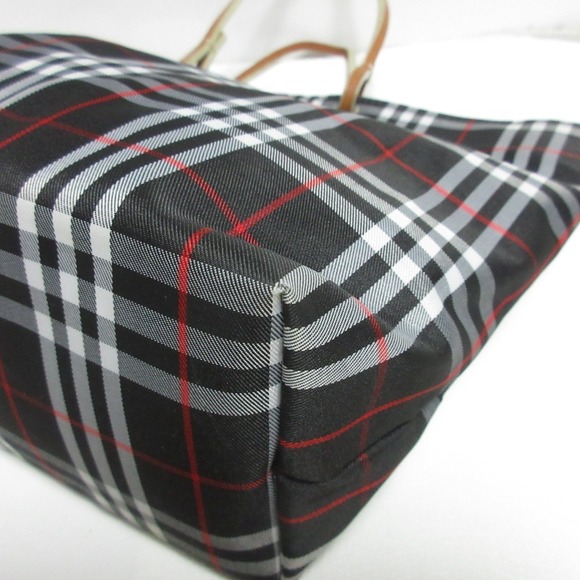 Burberry London Nova Check Pattern Mini Tote Bag Multicolor - Picture 8 of 14